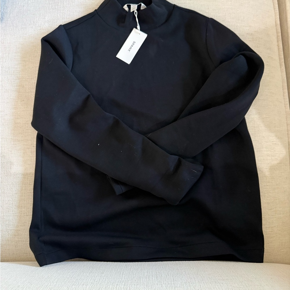 NWT Spanx mockneck air essentials Sweater